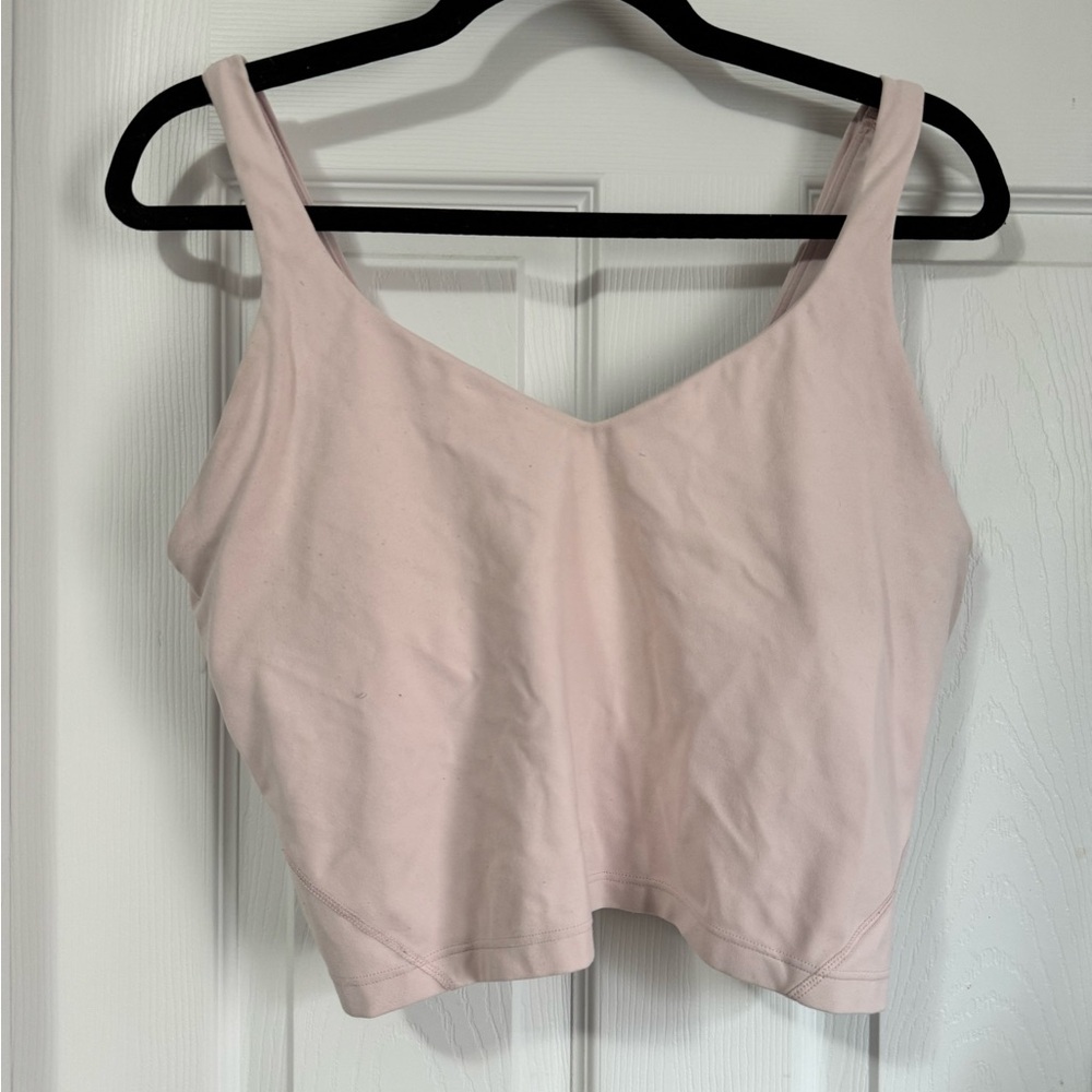 Lululemon align Tank Top strawberry milkshake-  C/D cup